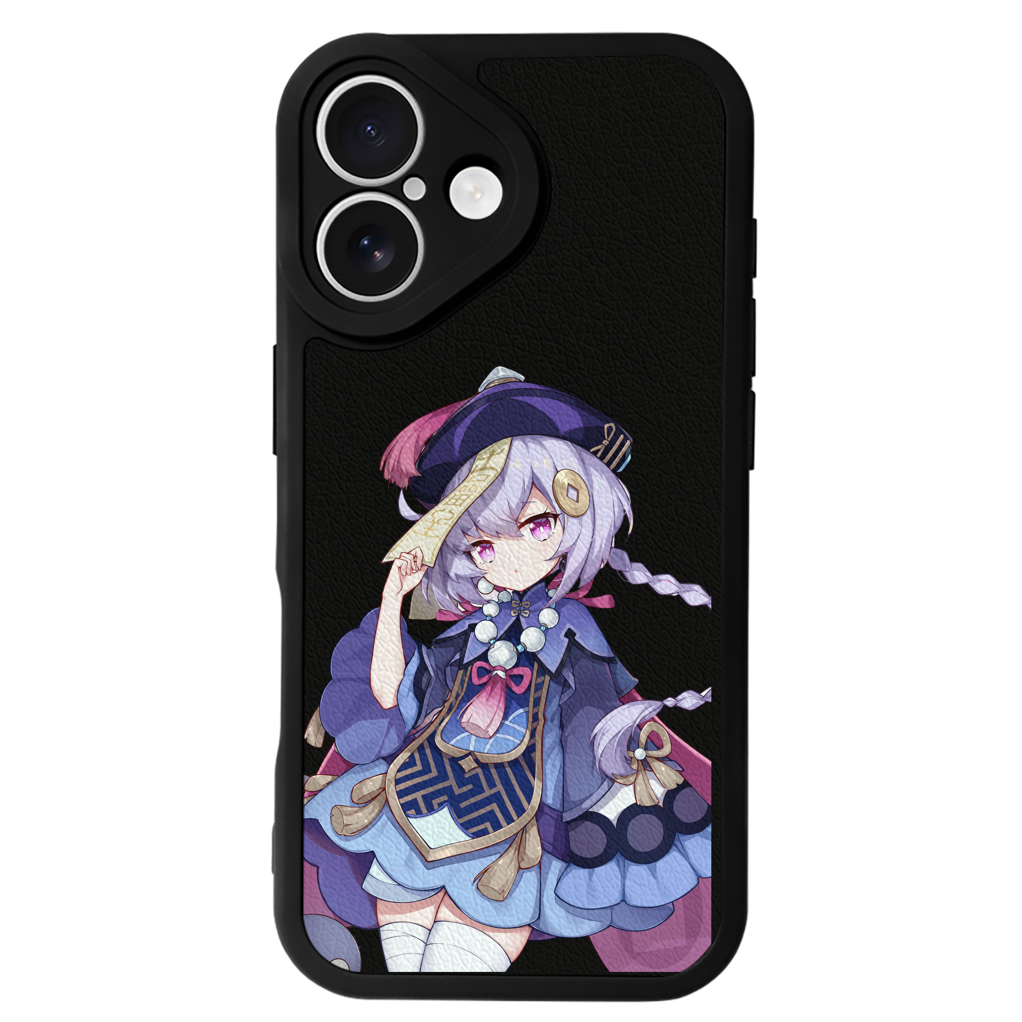 げんし神 七七 なな  genshin Nana 【iPhone 16シリーズ対応】シリコンスマホケース（レザー調） 材質：シリコン